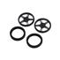 DC Motor with wired power connector two grippy wheels ZipWire™ and Battery Box