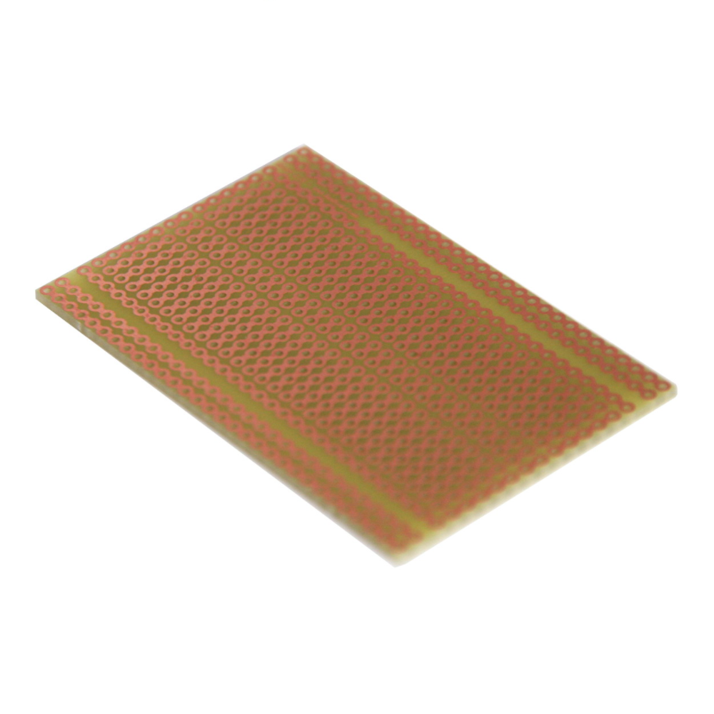 Solderable PCB BreadBoard for permanent 400 tie-point breadboard projects 3.00 x 1.90 x 1/16