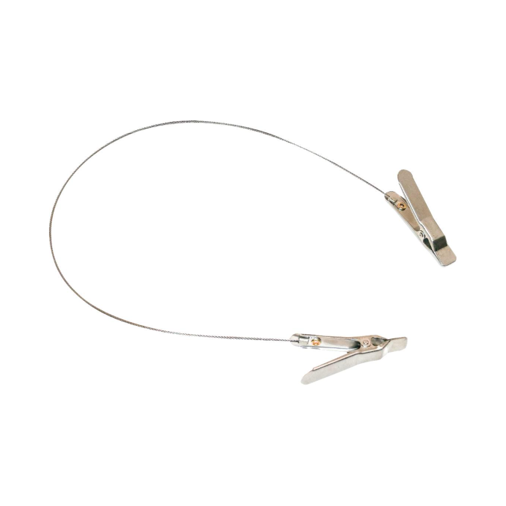 Ground Strap Flat Nose Clip to Flat Nose Clip 18