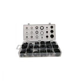 Grommet, 125pc Assortment Kit, Open/Closed, Rubber