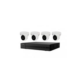 Set of 4 Hikvision IP cameras