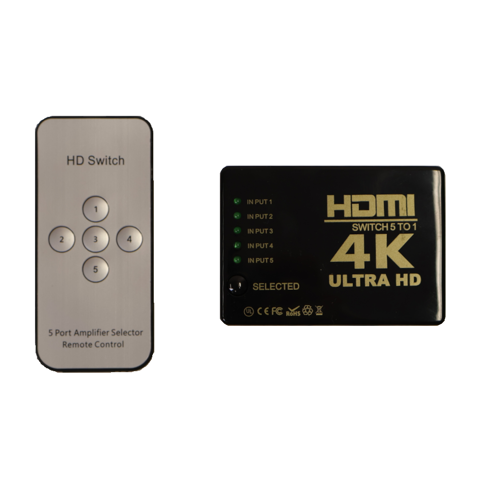 Commutateur HDMI 4K à 5 ports