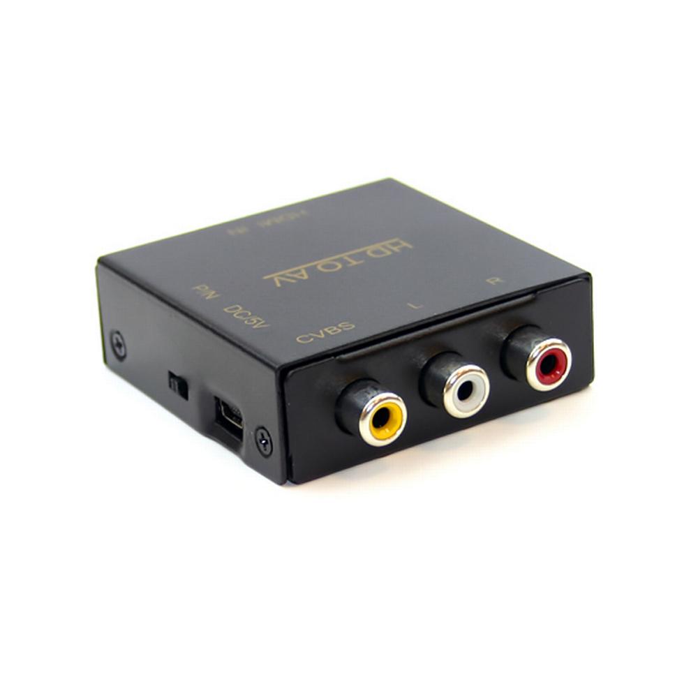 Convertisseur Vidéo HDMI à Composite+ Audio