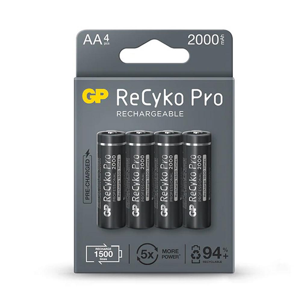 Batteries Rechargeables AA NiMH Paquet de 4