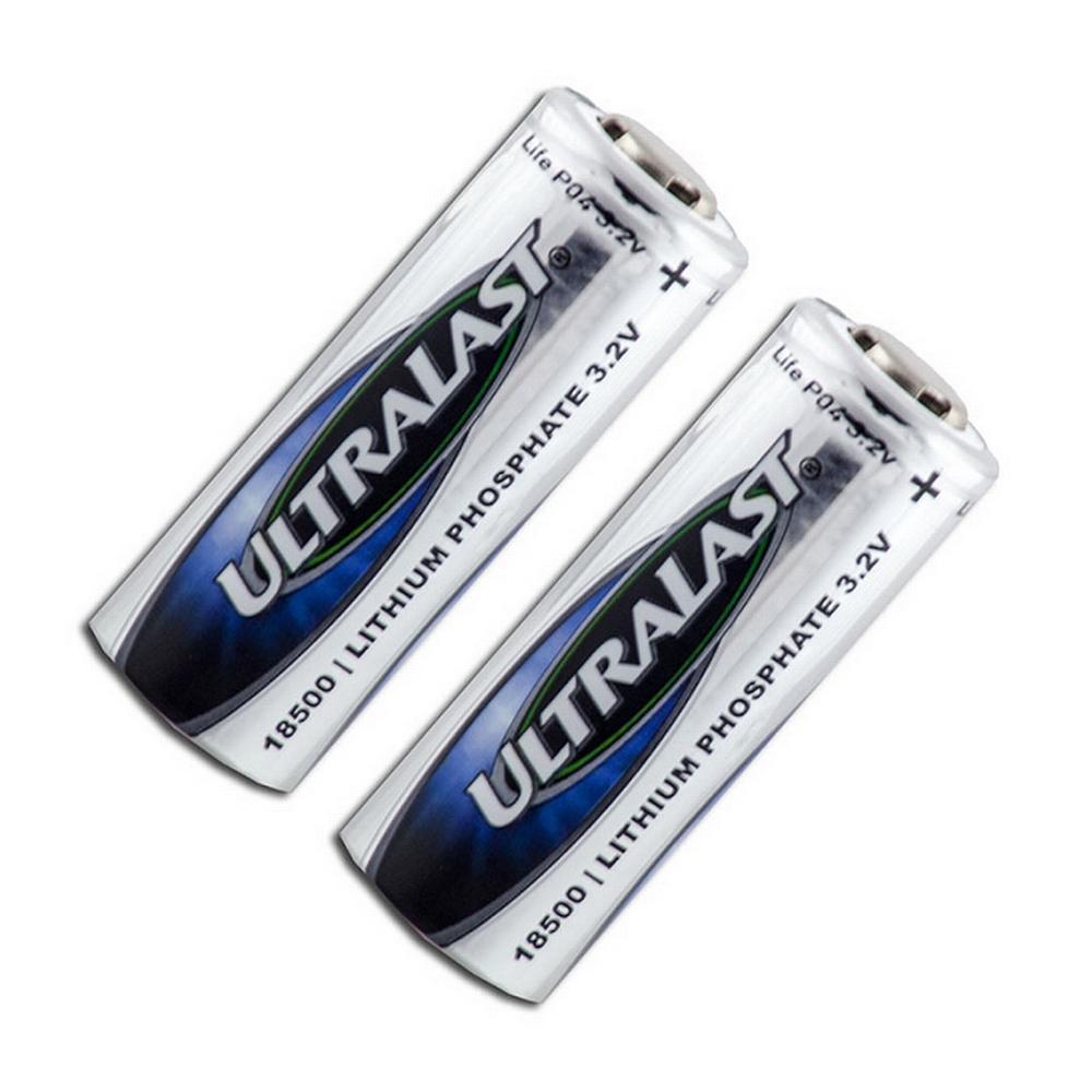 18500 - 3.2V LiFePO4 100mAh Rechargeable Battery for Solar Light