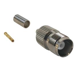 TNC Female Crimp Connector for RG58 (LMR-195) 50 Ohm