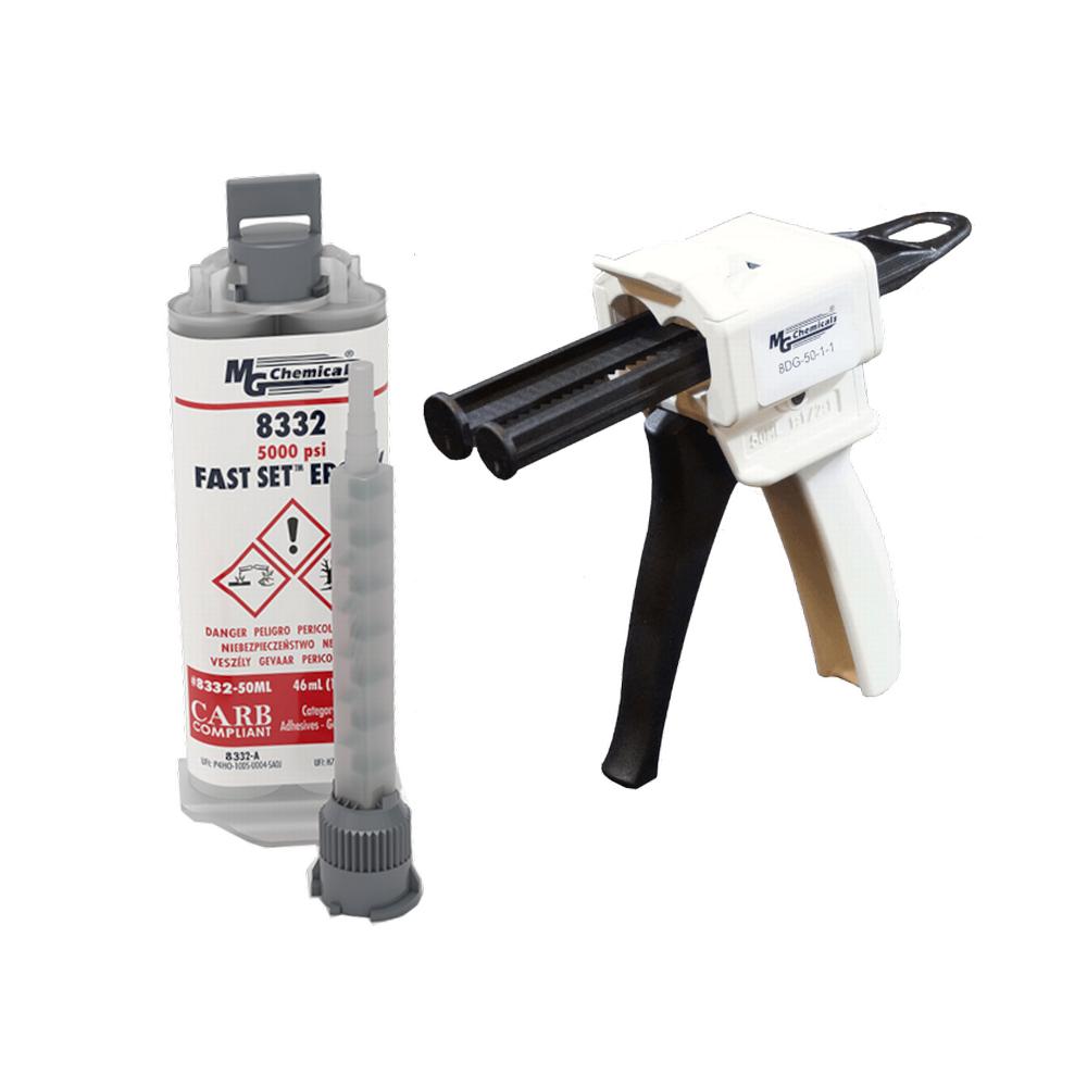 8332-50ML  Époxy à prise rapide et outil d'application