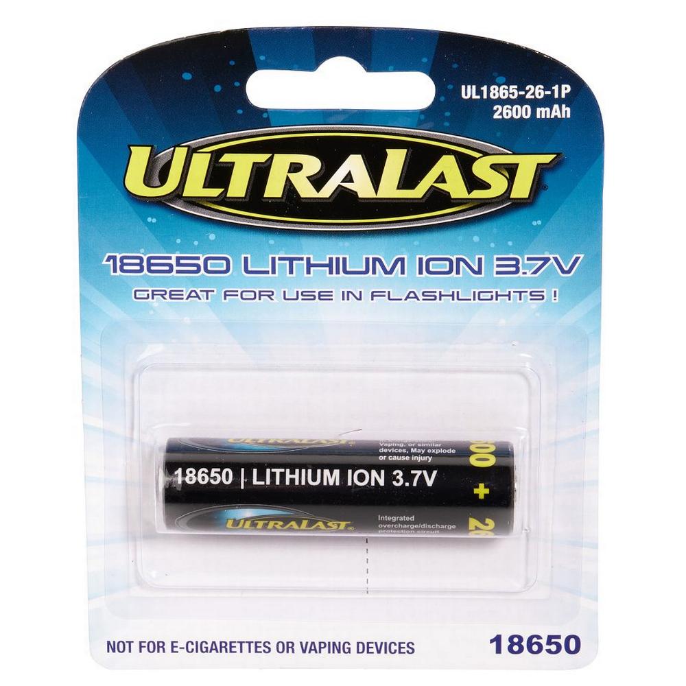 18650 3.7V 2600mAh