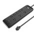 8-Outlet Surge Protector + USB charging