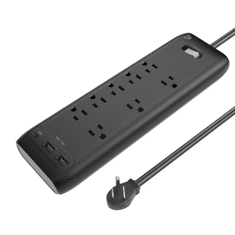 Parasurtenseur 8 prises + chargement USB