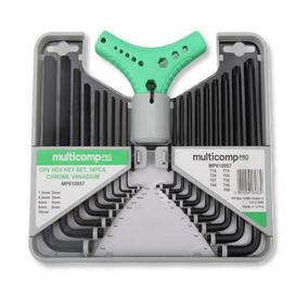Multicomp Pro Hex Key Set - 18 Pieces