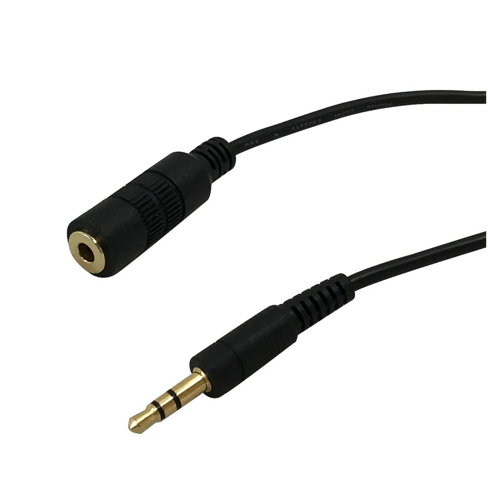 3.5mm Stereo Male to Female Cable 15 ft