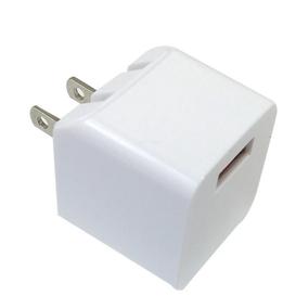 USB A female to AC (110V) SMART IQ Wall Charger - WHITE (5V/2.4A)