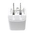 USB A female to AC (110V) SMART IQ Wall Charger - WHITE (5V/2.4A)