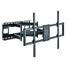 Slim Wall Bracket for 60-120' LCD LED TV Black