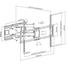 Slim Wall Bracket for 60-120' LCD LED TV Black