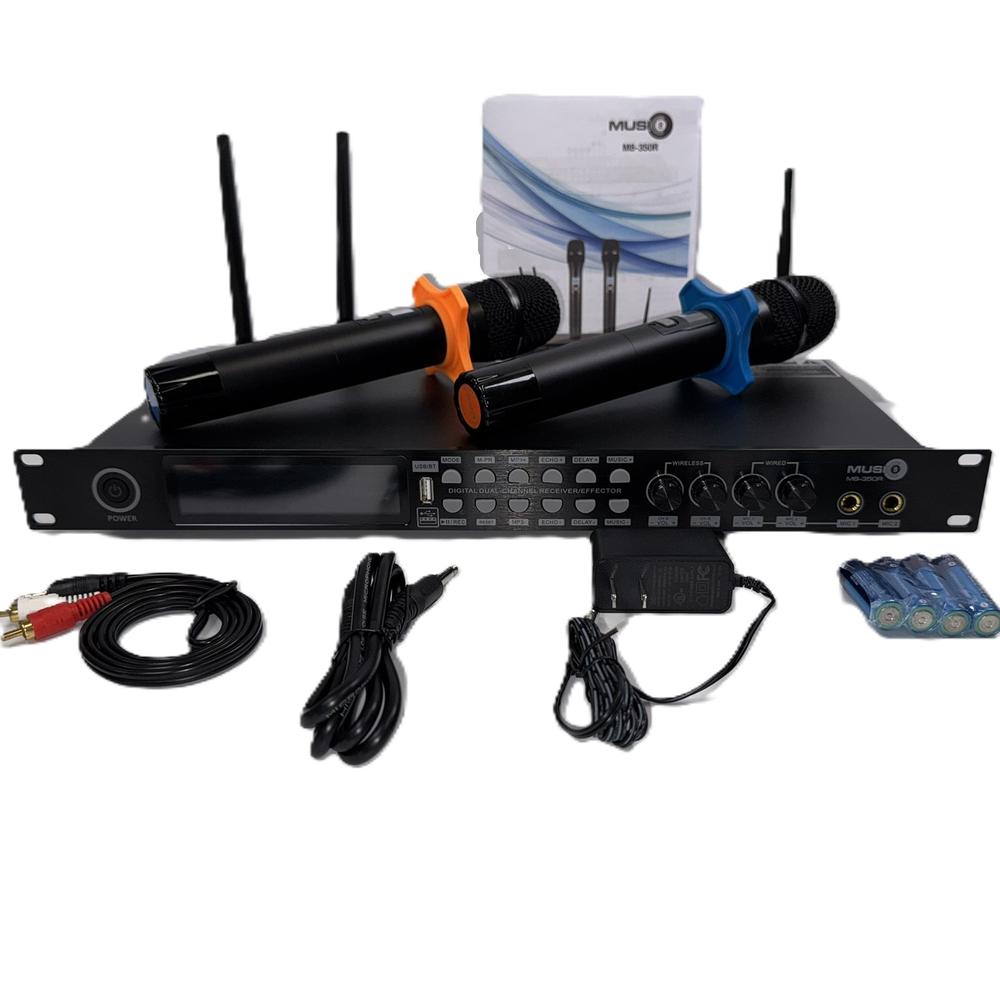 M8-350R Dual Wireless Microphone System