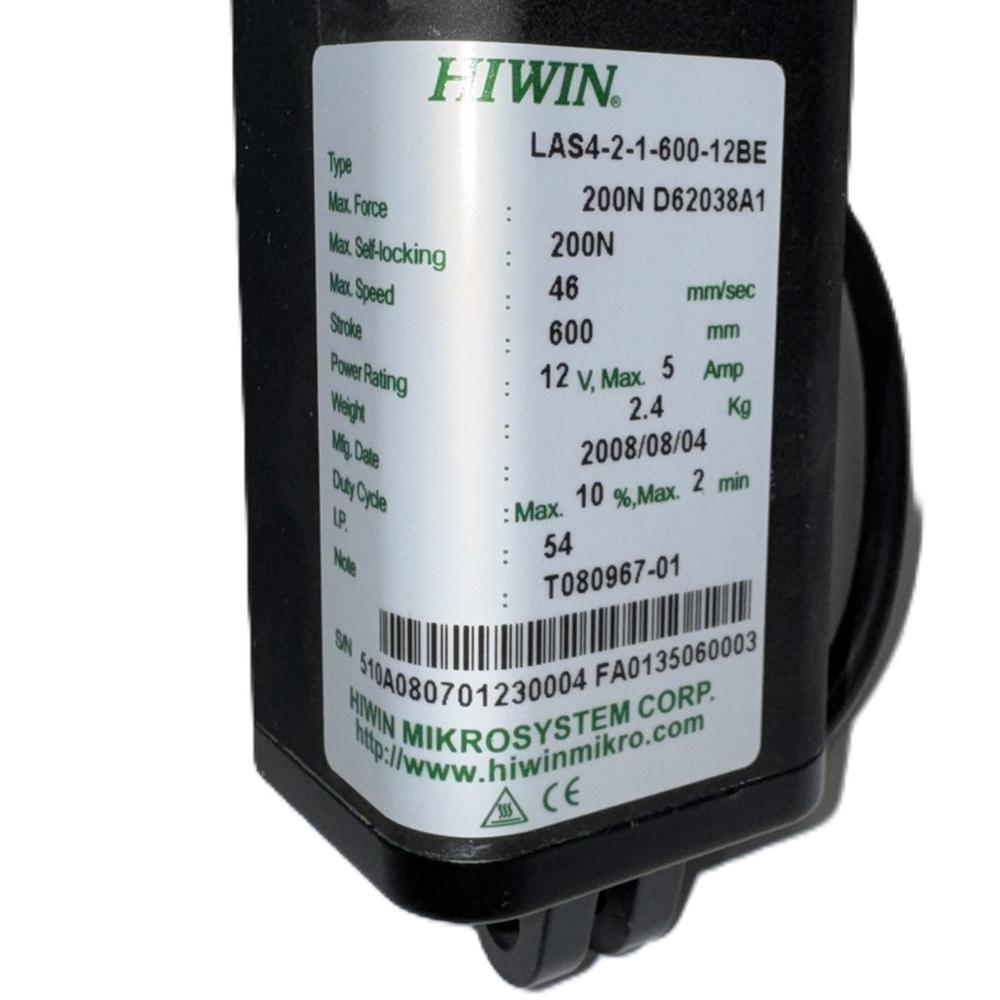 Linear Actuator 12VDC 600mm