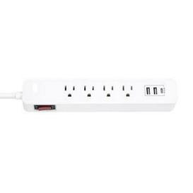 Multiprise 4 Prises avec USB-A & USB-C