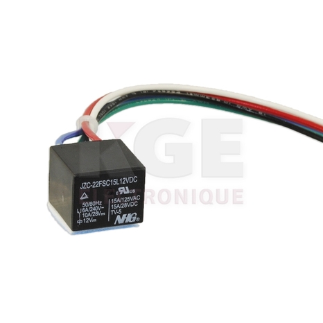 Relais de Contrôle 12VDC 5A