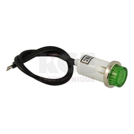 Flat-Top Snap-In Indicator - Green