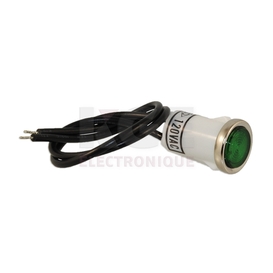 Flush Snap-In Indicator - Green