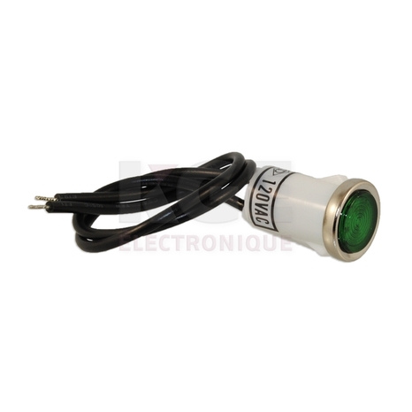 Flush Snap-In Indicator - Green