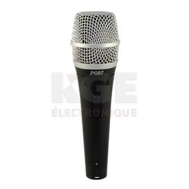 PG57 Microphone pour Instruments Shure avec Câble XLR