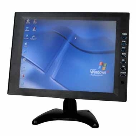 12.1 inch VGA Monitors Digital TFT Touch