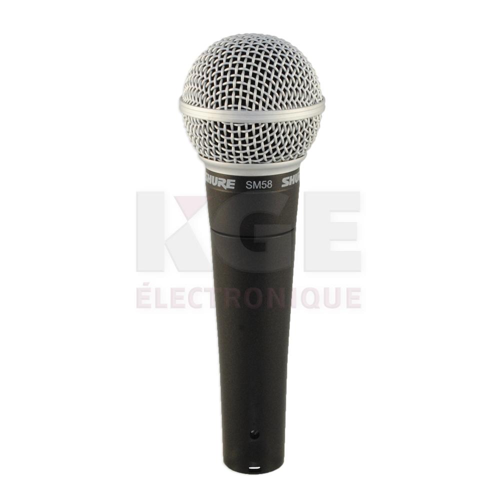 SM58 Microphone Vocal  Shure Dynamique Unidirectionel