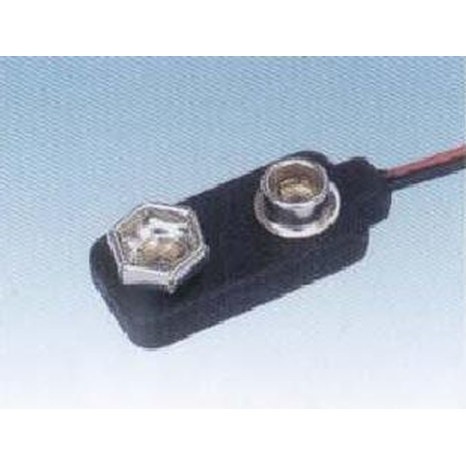 9 Volt 15cm Wire Battery Snap