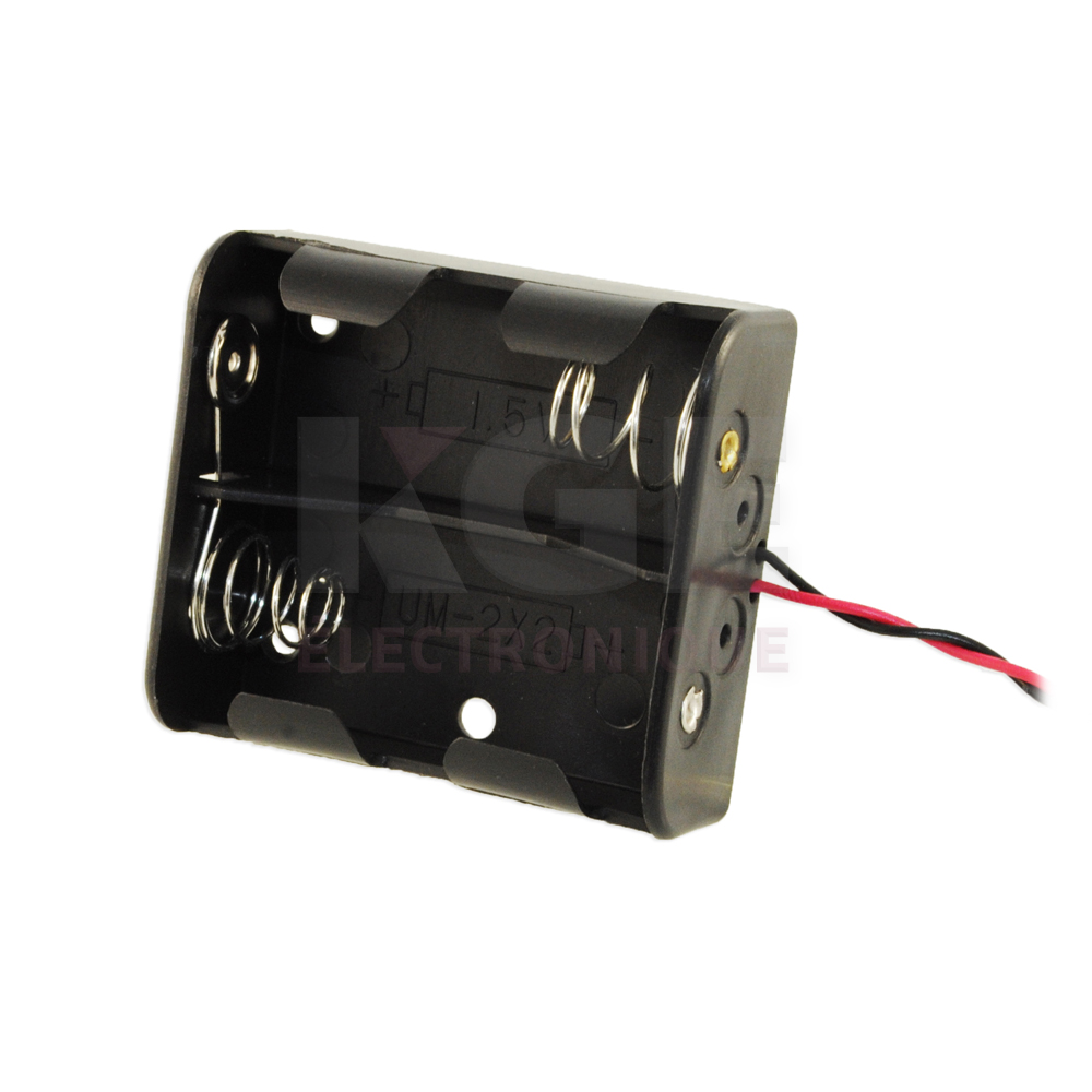 Battery Holder 2 x C Type Wire 15cm