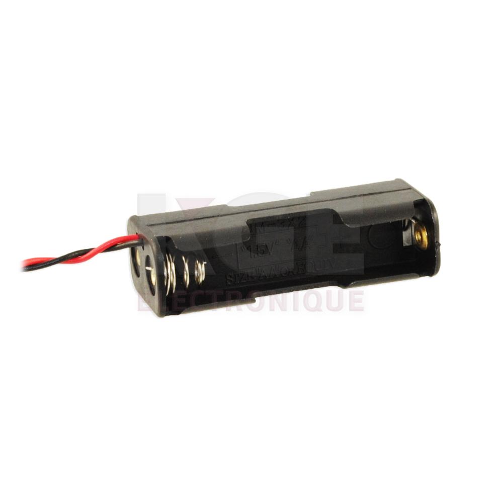 Battery Holder 2 x AA Type Wire 15cm