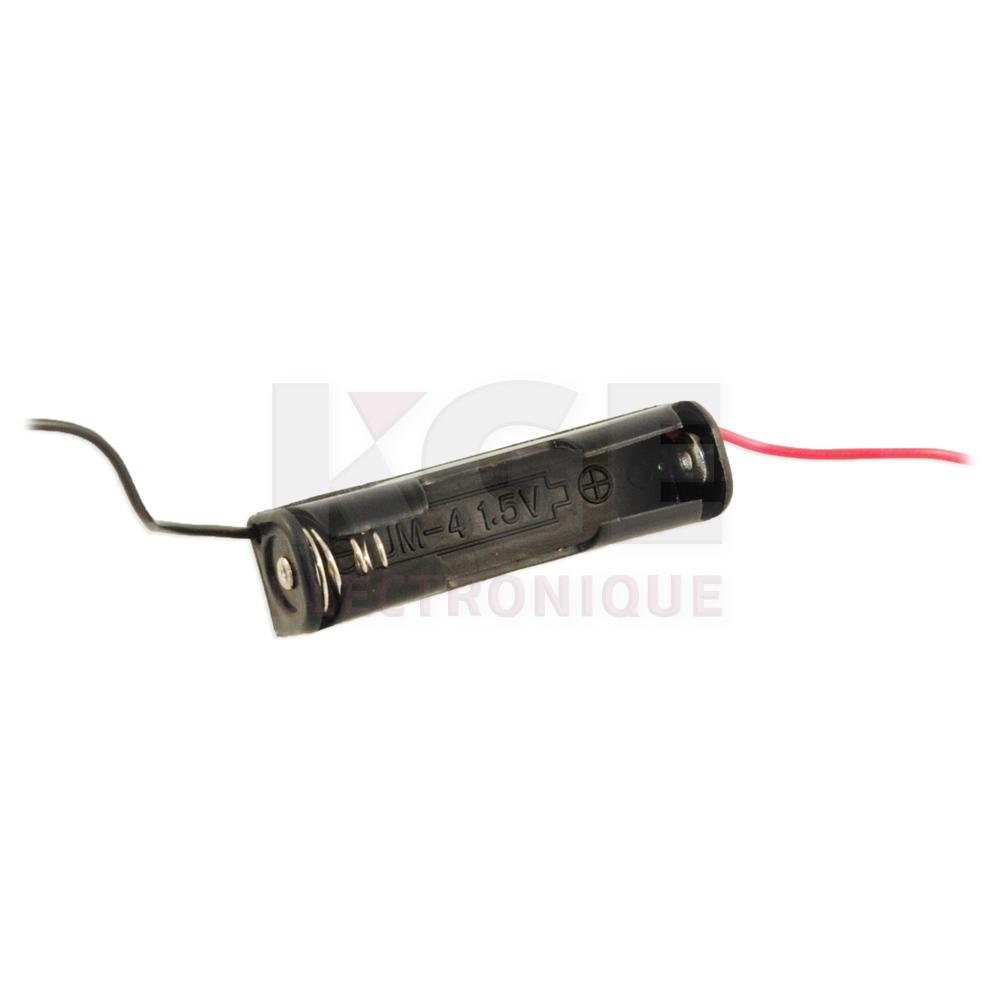 Battery Holder 1 x AAA Type Wire 15cm