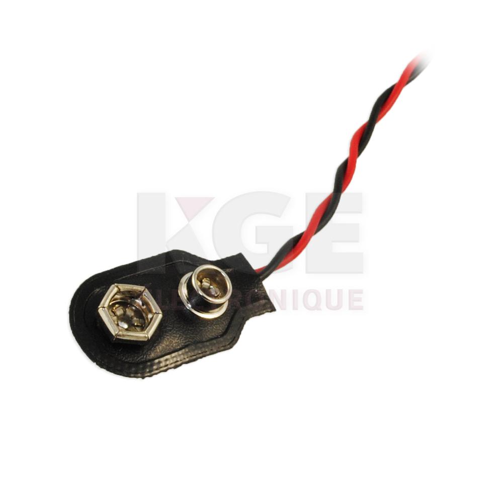 Battery Snap 9V 15cm Wire