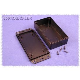 1591XXBSFLBK  - Multipurpose Plastic with Flanged Lid - 4.4