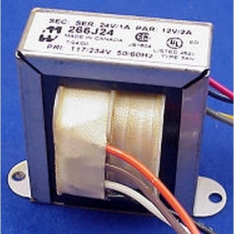 Dual Primary / Dual Secondary L.V. Chassis Mount Power Supply - 12VA