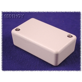 1551HGY - Boîtier Miniature en Plastique - Gris, 2.36