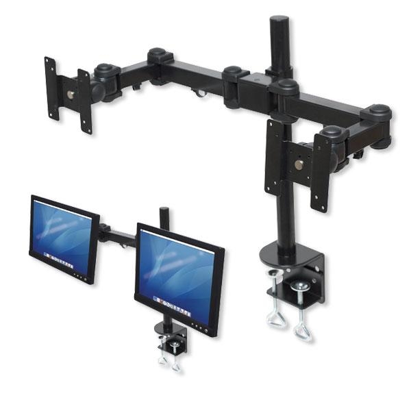 Support Double pour Moniteurs LCD