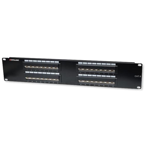 Panneau de Raccordement Incliné Cat6 32 Ports - 2u