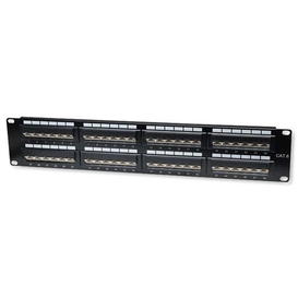 Panneau de Raccordement Incliné Cat6 48 Ports - 2u