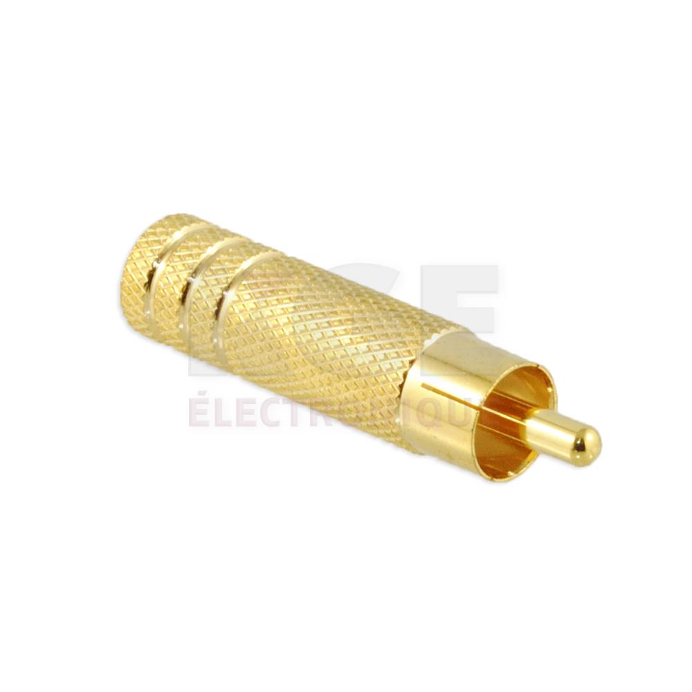 Prise RCA pour Câble Coaxial RG59/U à Visser
