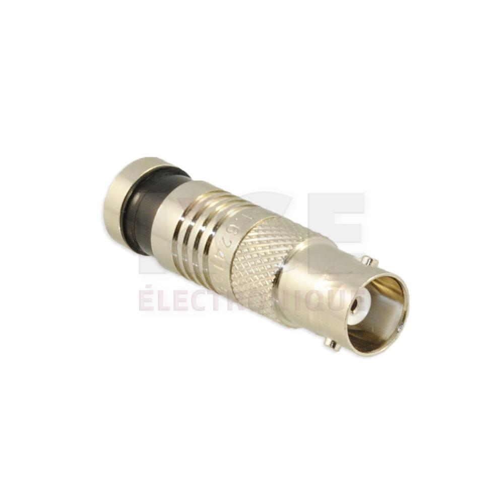 Compression BNC Female RG6
