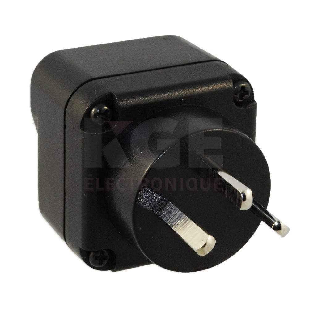 Traveler Israel AC Plug Adaptor