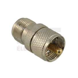 N Female to UHF Male Adaptor
