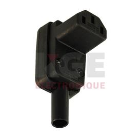 Right Angle In-Line Female AC
