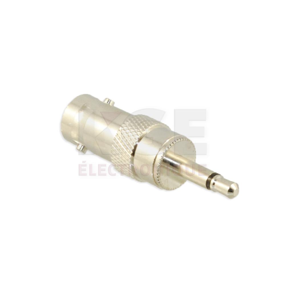 BNC Female to 1/8” Phone Plug