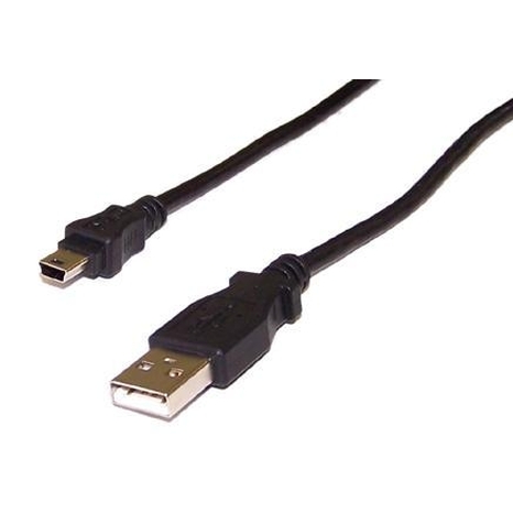 USB 2.0 'A' to Mini 5-Pin Cable - 3ft