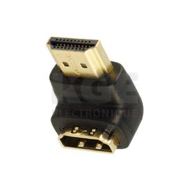 Adaptateur HDMI Mâle à Femelle - Angle 90 Degrés