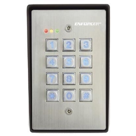 Clavier d'Accès Extérieur de Surface - 110 Utilisateurs, 2 Relais